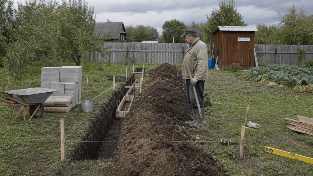 transheja i fundament dlja bytovki i saraja svoimi rukami 82c31b15